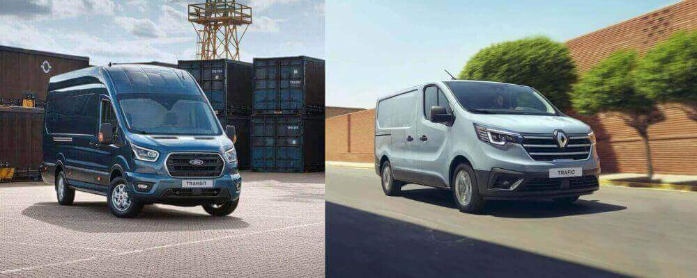 Comparativa: Ford Transit Custom vs Renault Trafic Spaceclass