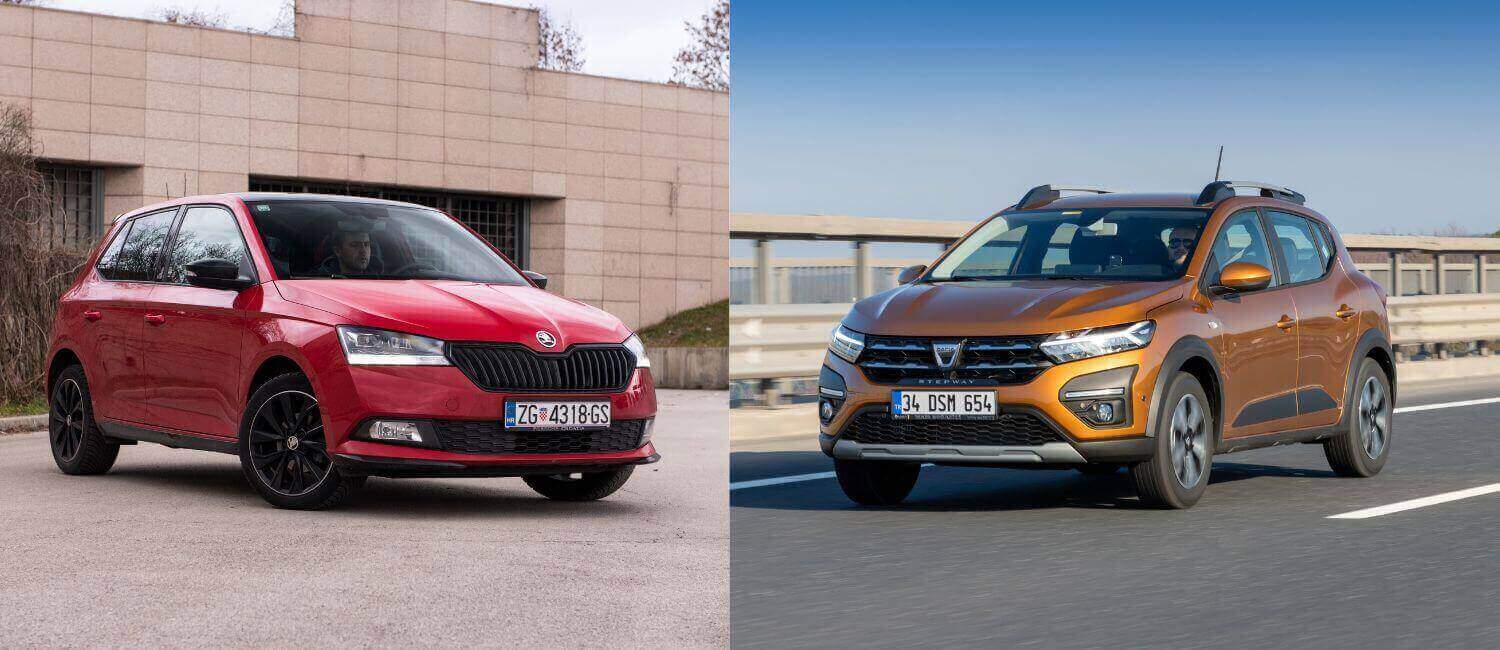 Comparativa: Dacia Sandero Stepway vs Skoda Fabia