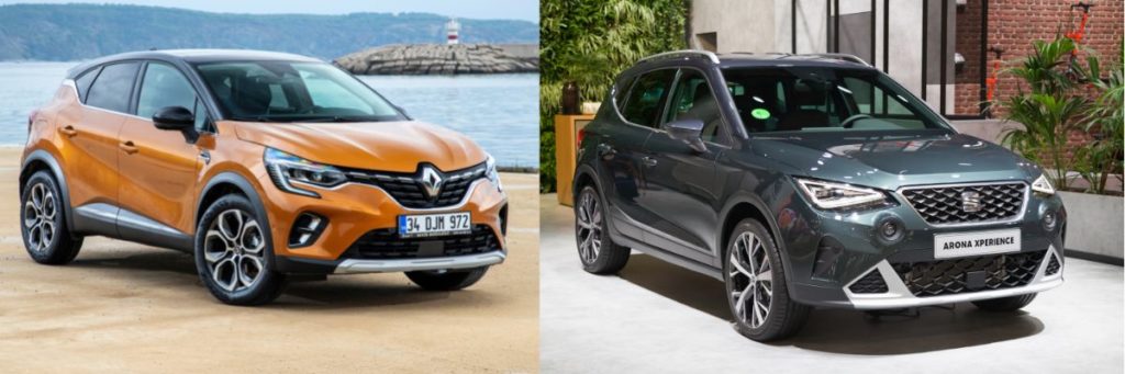 Renault Captur vs Seat Arona